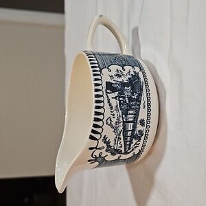 VTG Currier & Ives Creamer Dish